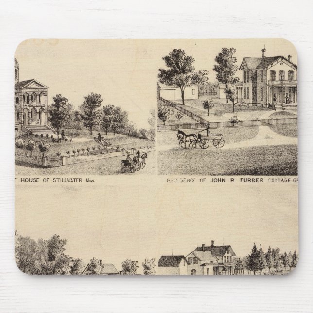 Alfombrilla De Ratón Corte de Stillwater, Minnesota (Frente)