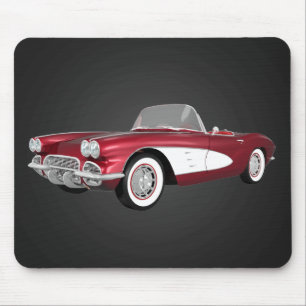 Alfombrilla De Ratón Corvette C1 de 1961: Fin de manzana de caramelo: M