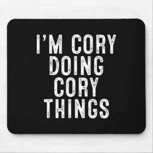 Alfombrilla De Ratón Cory Doing Cory Things Funny Birthday Christma