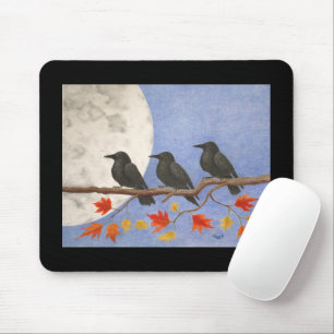 Alfombrilla De Ratón Cosecha Crows Mousepad