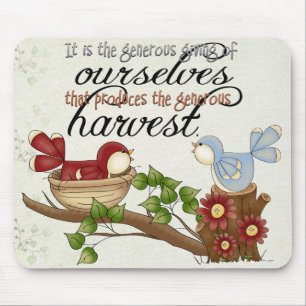 Alfombrilla De Ratón Cosecha de Amigos Mousepad