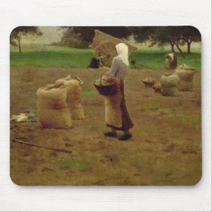 Alfombrilla De Ratón Cosecha de las patatas