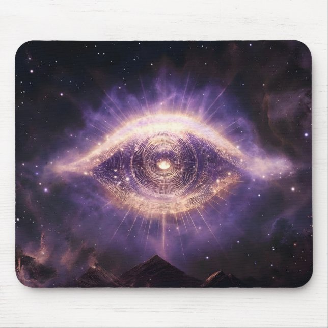 Alfombrilla De Ratón Cosmic Third Eye Awakening - Spiritual Awareness (Frente)