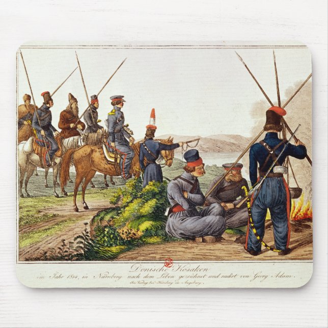 Alfombrilla De Ratón Cossacks de Don en 1814 (Frente)