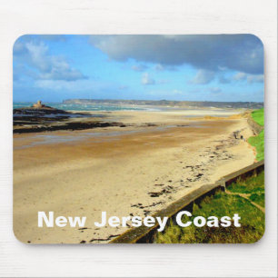 Alfombrilla De Ratón Costa de Nueva Jersey, NJ Mouse Pad