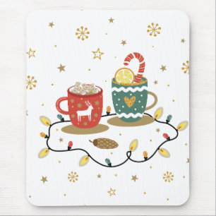 Alfombrilla De Ratón Cosy Gold Navidades Coffee Cocoa