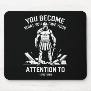Alfombrilla De Ratón Cotización de la fuerza mental Epicteto estérico H