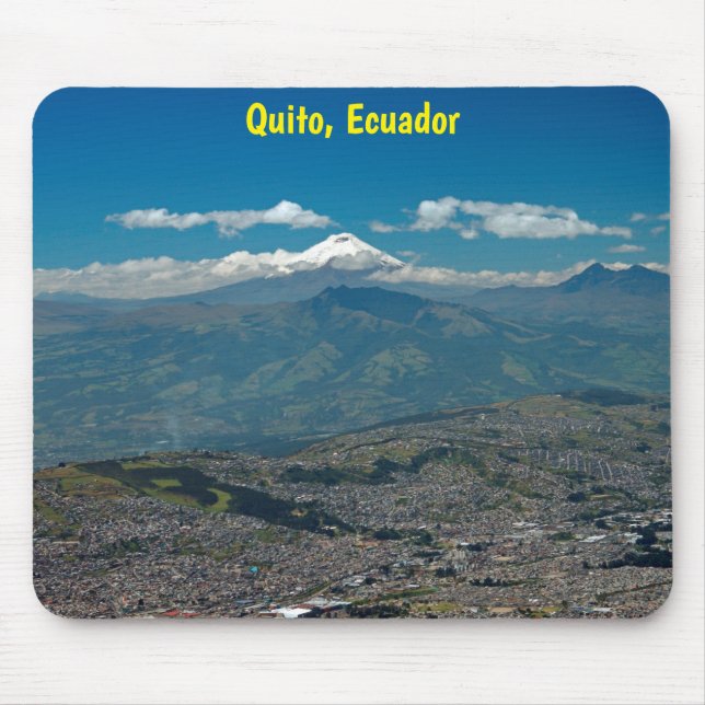 Alfombrilla De Ratón Cotopaxi y Quito (Frente)