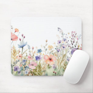 Alfombrilla De Ratón Cottagecore Wildflower Deskmat Floral