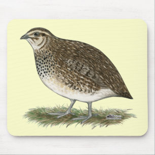 Alfombrilla De Ratón Coturnix Quail Hen