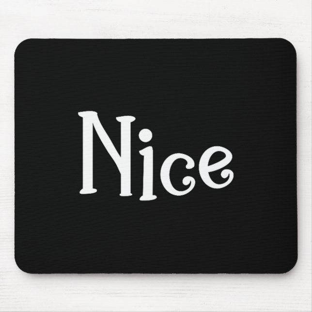 Alfombrilla De Ratón Couples Christmas Naughty Nice Matching Holiday Ma (Frente)