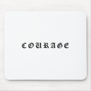 Alfombrilla De Ratón Courage Una Palabra Insracional Cita Motivacional 