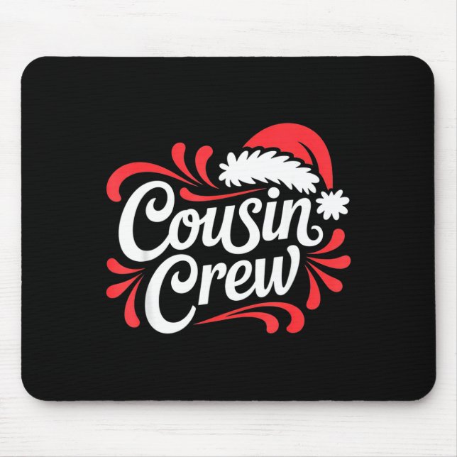 Alfombrilla De Ratón Cousin Crew Christmas Xmas Lights Family Matching  (Frente)