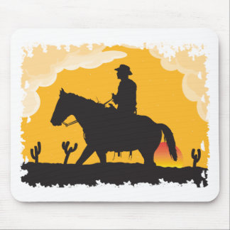 Alfombrilla De Ratón Cowboy de Sunset