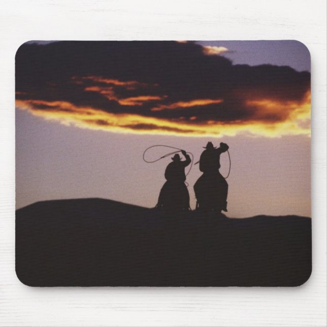 Alfombrilla De Ratón Cowboy Team con Lassoes (Frente)