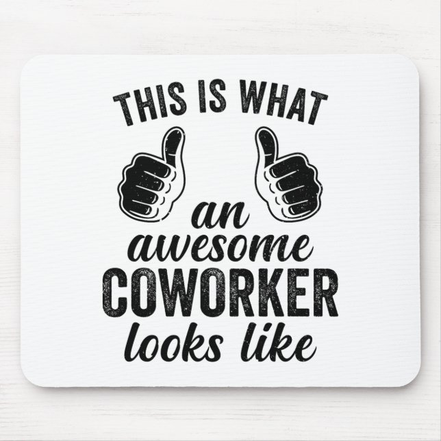 Alfombrilla De Ratón Coworker Birthday Employee Farewell Goodbye Going  (Frente)