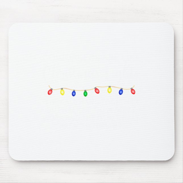 Alfombrilla De Ratón Coworkers Are Like Christmas Lights Funny Coworker (Frente)