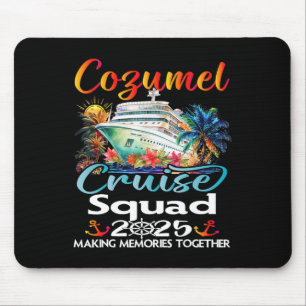 Alfombrilla De Ratón Cozumel Cruise Squad 2025 Cozumel Friend Family Cr