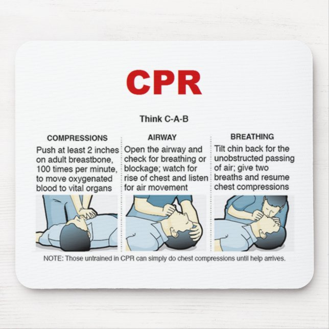 Alfombrilla De Ratón CPR - mousepad (Frente)