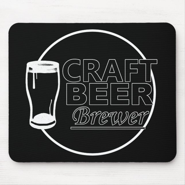 Alfombrilla De Ratón Craft Beer Brewer (Frente)