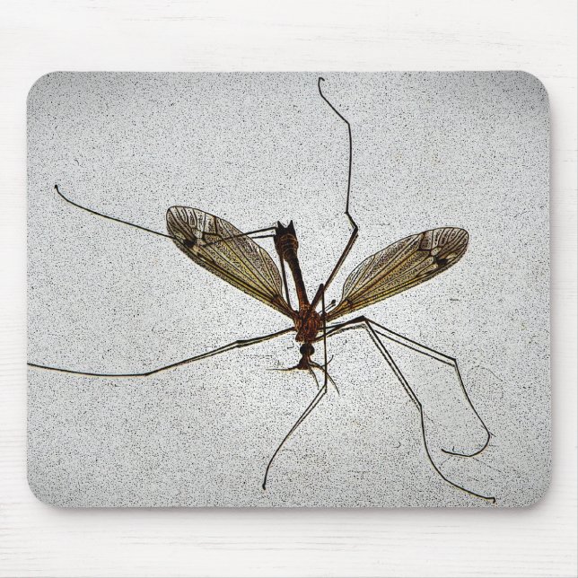 Alfombrilla De Ratón Crane Fly Insect Mousepad (Frente)