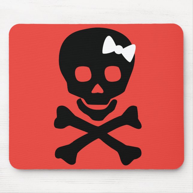 Alfombrilla De Ratón cráneo 2 (Frente)
