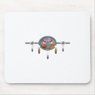 Alfombrilla De Ratón cráneo del ganado