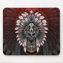 Cráneo del Jefe Indio nativo Americano