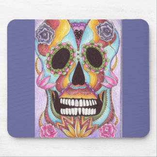 Alfombrilla De Ratón Cráneo Mousepad del azúcar