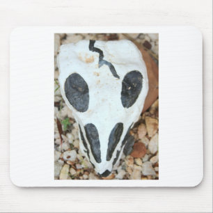 Alfombrilla De Ratón cráneo pintado