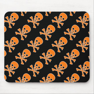 Alfombrilla De Ratón Cráneos Mousepad del pirata de Halloween