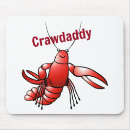 Alfombrilla De Ratón Crawdaddy Red Crayfish