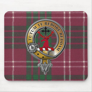 Alfombrilla De Ratón Crawford Tartan & Badge