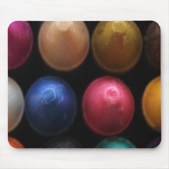 Alfombrilla De Ratón Crayones de colores (Frente)