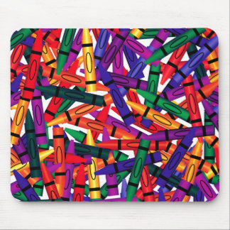 Alfombrilla De Ratón Crayons Mousepad dispersos