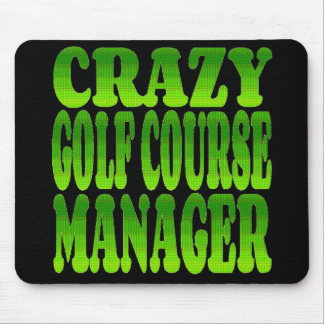 Alfombrilla De Ratón Crazy Golf Course Manager en verde