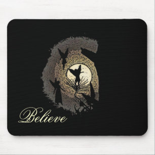 Alfombrilla De Ratón "Crea" a las hadas en el regalo de Mousepad del