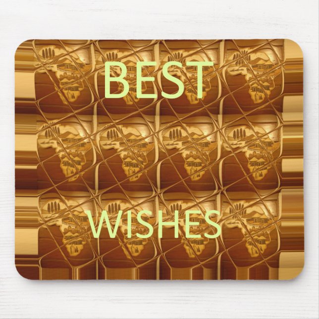 Alfombrilla De Ratón Crea tu propia belleza de Africa Mousepad (Frente)