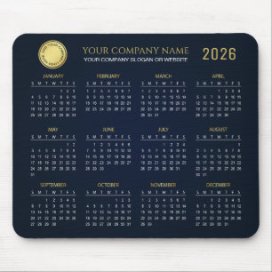 Alfombrilla De Ratón Crea tu propio calendario de empresa 2026   