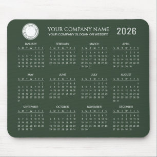 Alfombrilla De Ratón Crea tu propio calendario de empresa 2026   