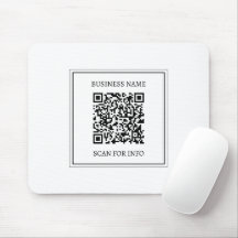 Crea un código QR escaneable | Blanco y negro