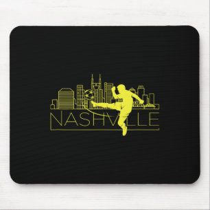 Alfombrilla De Ratón Creaciones Cheek Nashville Soccer City Mls , Hombr