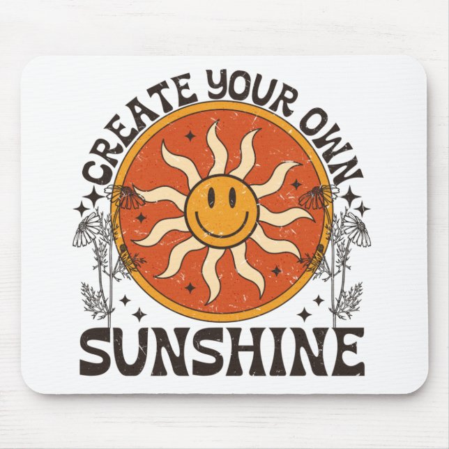 Alfombrilla De Ratón Crear su propia almohadilla de ratón Sunshine (Frente)