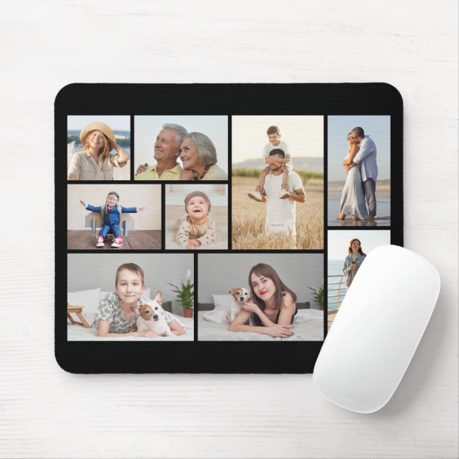 Alfombrilla De Ratón Crear su propio Collage de fotos 9 (Con ratón)