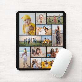 Alfombrilla De Ratón Crear su propio Collage de fotos de 12