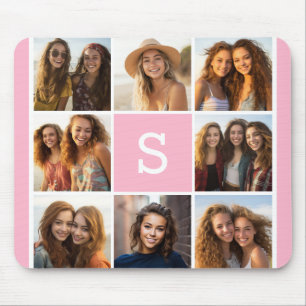 Alfombrilla De Ratón Crear su propio monograma de Personalizado de Inst