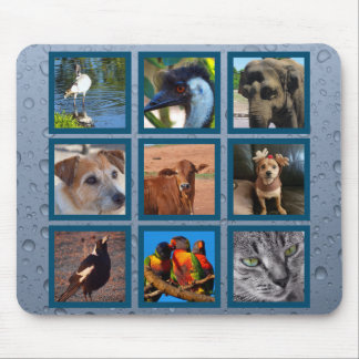 Alfombrilla De Ratón Crear su propio mousepad mascota - azul