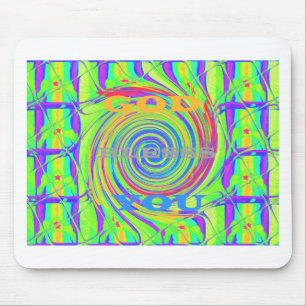 Alfombrilla De Ratón Create Your Own God Bless You Inspirational Text