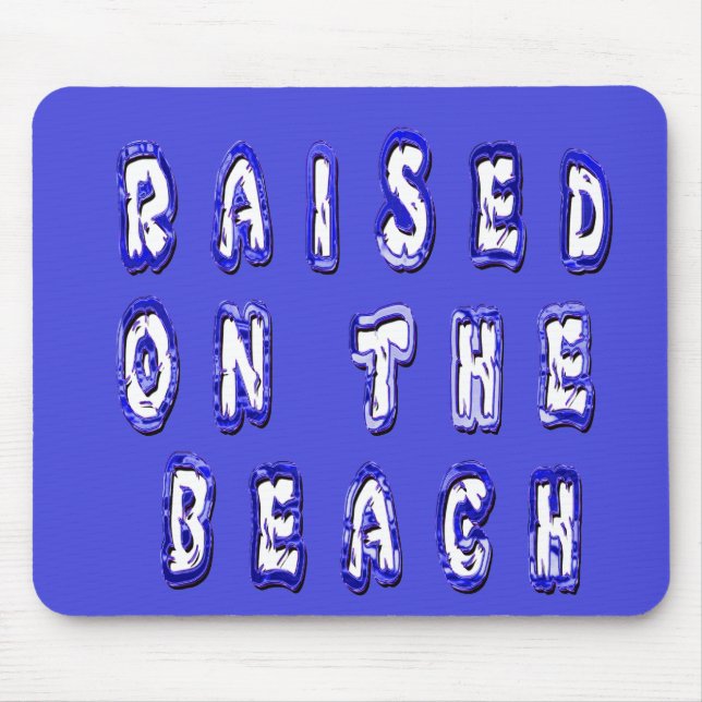 Alfombrilla De Ratón Create Your Own Inspirational Beach Life (Frente)