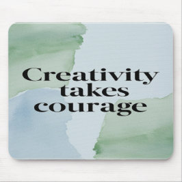 Alfombrilla De Ratón Creatividad toma valor, opción 2